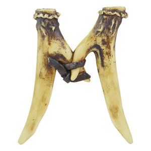 Personalized Name Art 6" Antler Letter M Home Decor - 3d Western Decorative🐞